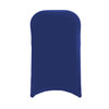 Stretch Spandex Folding Chair Cover Royal Blue For Weddings