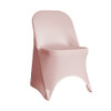 Stretch Spandex Folding Chair Cover Blush