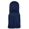 Wholesale Polyester Chair Cover navy blue