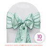 Satin Sashes Mint (Pack of 10)