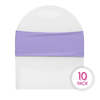 lavender spandex bands pack of 10