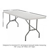 8 ft. rectangular table