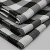 Polyester Checkered Black Swatch