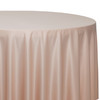120 Inch Round L'amour Tablecloth Blush