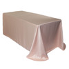 90 x 132 Inch Rectangular L'amour Tablecloth Blush