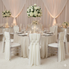 Ivory Chiffon Chiavari Chair Sashes for weddings