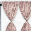 Crinkle Taffeta Drape/Backdrop 8 ft x 97 inches Blush