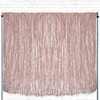 Crinkle Taffeta Drape/Backdrop 12 ft x 97 inches Blush