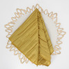 10 Pack 20 Inch Crinkle Taffeta Cloth Napkins Gold