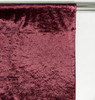 Velvet 8ft x 60" Drape with 4 inch pocket Burgundy pocket