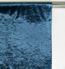 Velvet 8ft x 60" Drape with 4 inch pocket Navy Blue Pocket