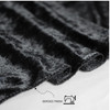 Velvet 14 ft x 60 Inch Drape with 4 Inch Pocket Black Hem