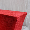 Velvet Spandex 8 Ft Rectangular Table Cover Red