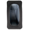 23 Gallon Spandex Slim Jim Narrow Trash Can Cover Black Top