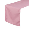 14 x 108 Inch Polyester Table Runner Dusty Rose