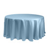 120 Inch Round L'amour Tablecloth Dusty Blue