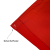 Stretch Spandex 12ft x 60" Drape/Backdrop Red bottom pocket