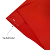 Stretch Spandex 12ft x 60" Drape/Backdrop Red top pocket