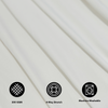 Stretch Spandex 12ft x 60" Drape/Backdrop White features