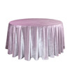 120 Inch Round Velvet Tablecloth Dusty Rose