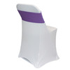 Spandex Chair Sashes Purple