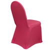 Spandex Banquet Chair Cover Fuchsia side