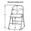 Stretch Spandex Folding Chair Cover White