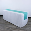 14 x 108 Inch L'amour Satin Table Runner Turquoise 14 x 108 Inch L'amour Satin Table Runner Turquoise