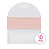 blush spandex chair bands pack of 10
