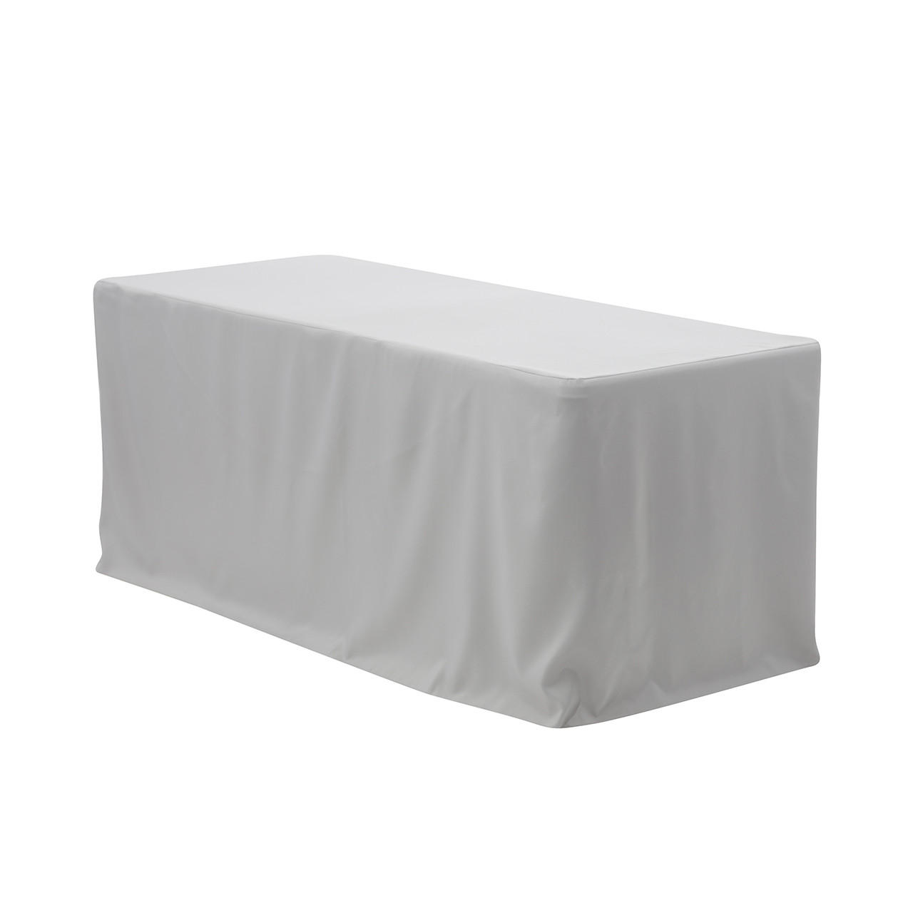 gray rectangle tablecloth