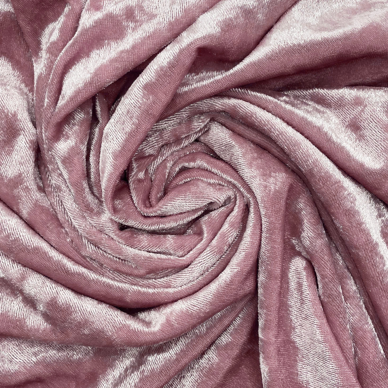 20 inch Crushed Velvet Napkin Dusty Rose, Size: 20 x 20, Pink