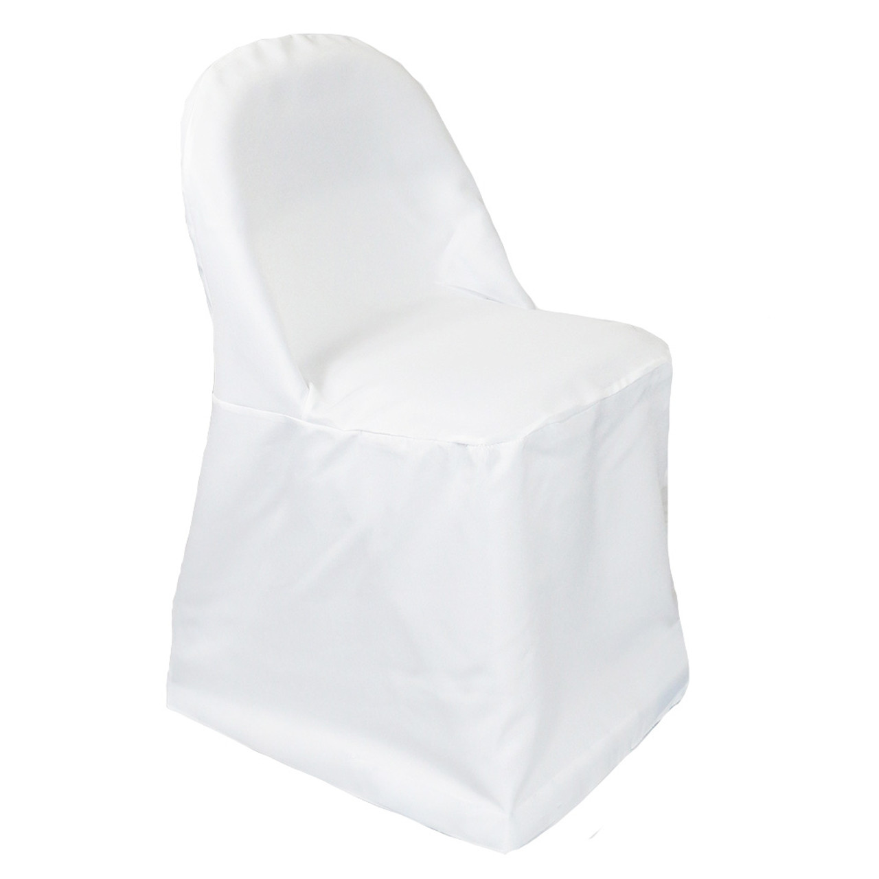 Polyester Folding Chair Cover White Default  86356.1580321364 ?c=2