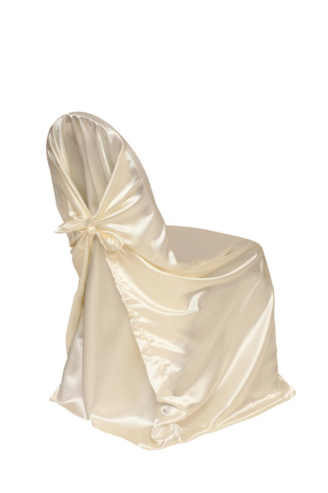 Satin Self-Tie Universal Chair Cover 
