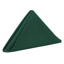 20 Inch Polyester Cloth Napkins Hunter Green