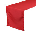 14 x 108 inch Polyester Table Runner Red