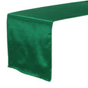 14 x 108 inch Satin Table Runner Hunter Green