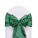 Satin Sashes Hunter Green