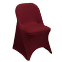 Spandex Folding Chair Cover Burgundy