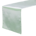 14 x 108 inch Satin Table Runner Mint
