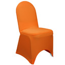 Stretch Spandex Banquet Chair Cover Orange For Events