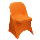 Stretch Spandex Folding Chair Cover Orange