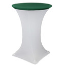 30" Stretch Spandex Table Topper/Cap Hunter Green