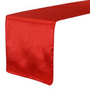 14 x 108 Inch Satin Table Runner Red