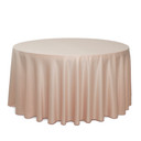 120 Inch Round L'amour Tablecloth Blush