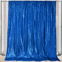 Glitz Sequin on Taffeta Drape/Backdrop 12 ft x 104 Inches Royal Blue