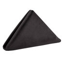 20 Inch Velvet Cloth Napkins Black