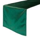 14 x 108 Inch Velvet Table Runner Emerald Green