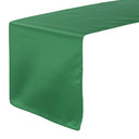 14 x 108 Inch L'amour Satin Table Runner Hunter Green