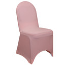 Stretch Spandex Banquet Chair Cover Dusty Rose