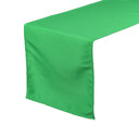 14 x 108 Inch Polyester Table Runner Emerald Green